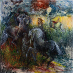 Scopri di più sull'articolo Sogni onirici – 120x120cm – Olio su Tela – 2020